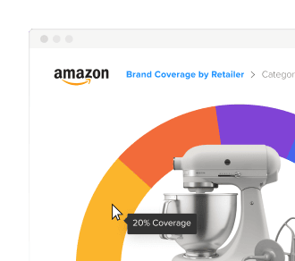 Cobertura de marcas que muestra qué marcas están disponibles en Amazon.es